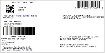 Label (Chlorthalidone 50mg)